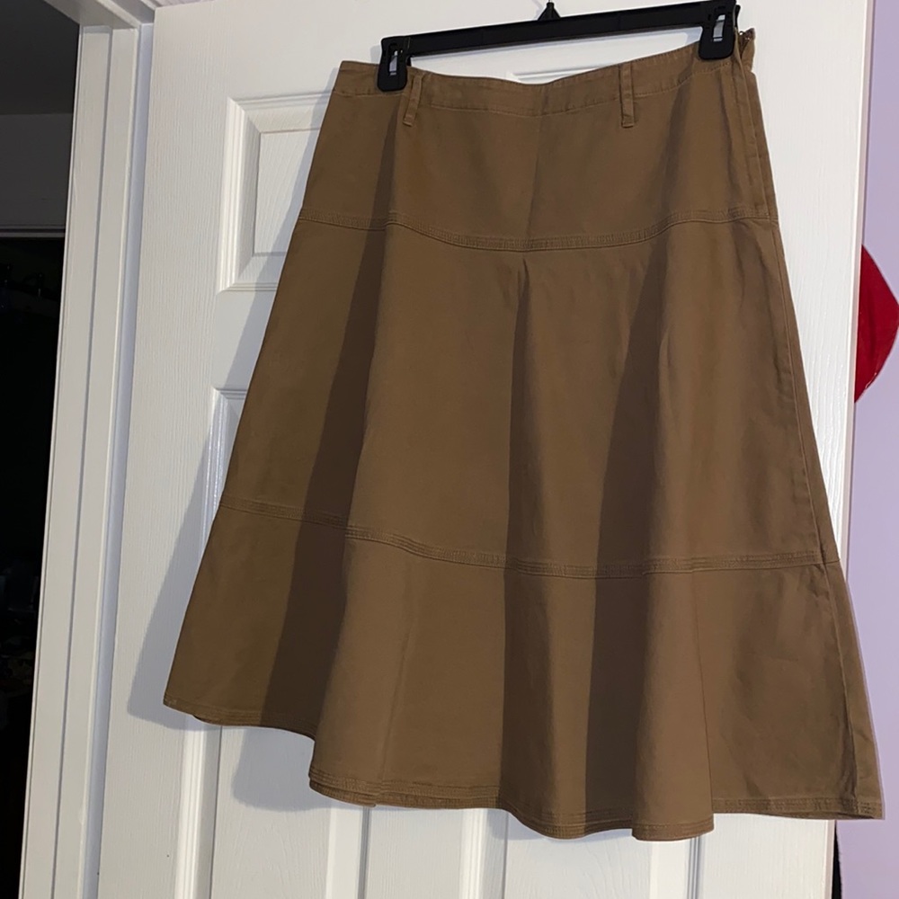 Talbots Petite Brown Skirt